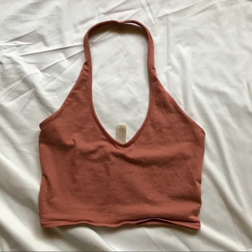 *festival* halter crop Express women’s small